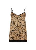 Dorothy Perkins Gold Animal Print Camisole Top