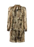 *billie & Blossom Petite Multi Coloured Snake Print Shift Dress