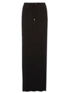 Dorothy Perkins *tall Black Tie Waist Maxi Skirt