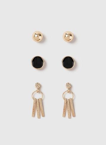 Dorothy Perkins Enamel Earring Stud Pack