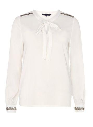 Dorothy Perkins *vero Moda Cream Embellished Blouse