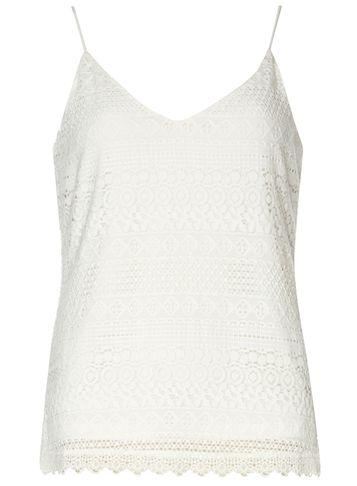 Dorothy Perkins *vero Moda Ivory Crochet Camisole Top