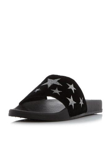 Dorothy Perkins *black Linders Flat Sandal