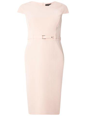 Dorothy Perkins Blush Belted Dress
