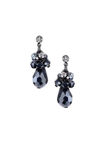 Dorothy Perkins Haematite Cluster Drop Earrings