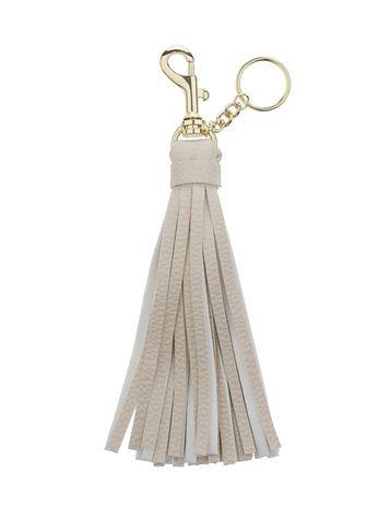 Dorothy Perkins Cream Tassel Keyring