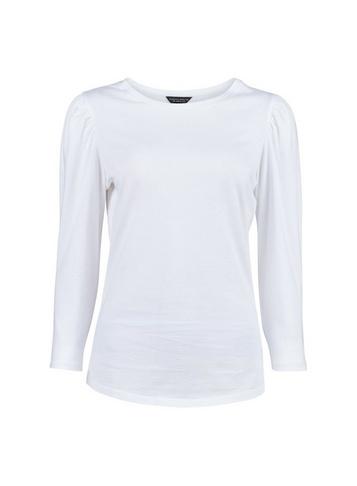 Dorothy Perkins White Puff Sleeve T-shirt