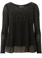 Dorothy Perkins *billie & Blossom Black Heatseal Top