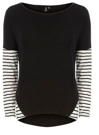 Dorothy Perkins *izabel London Black Knit Top