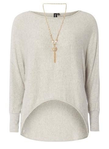 *izabel London Light Grey Top