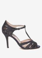 Dorothy Perkins Navy 'beth' T-bar Sandals