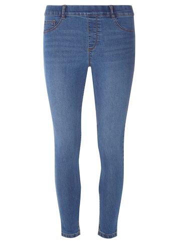 Dorothy Perkins Petite Eden Mid Wash Jeggings