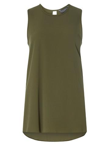 Dorothy Perkins *tall Khaki Built Up Top