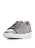 Dorothy Perkins *head Over Heels By Dune 'ebeline' Pewter Trainers