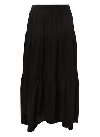 Dorothy Perkins Alice & You Black Gypsy Maxi Skirt