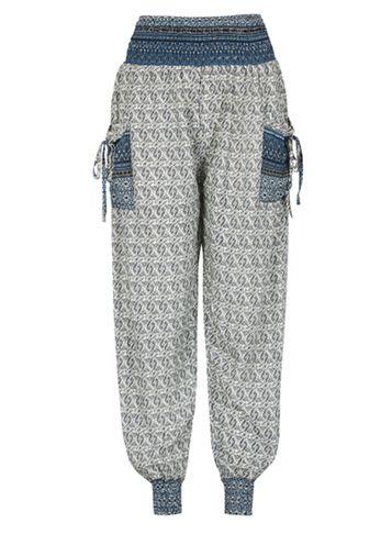 Dorothy Perkins *izabel London Multi Navy Joggers