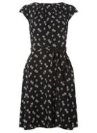 Dorothy Perkins *billie & Blossom Black Balloon Print Skater Dress