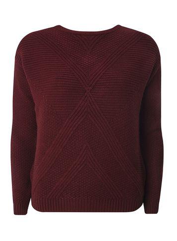 Dorothy Perkins Raspberry Soft Stitch Jumper