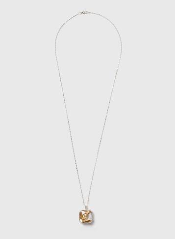Dorothy Perkins Defined Square Facet Pendant Necklace