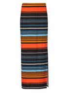 Dorothy Perkins Multi Colour Stripe Maxi Skirt
