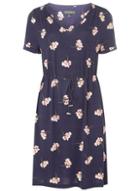 Dorothy Perkins Navy Blossom Print T-shirt Dress