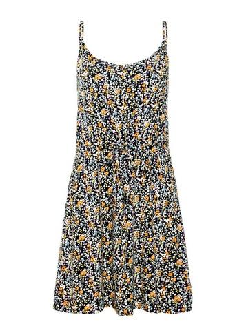 *vero Moda Black Ditsy Print Camisole Dress