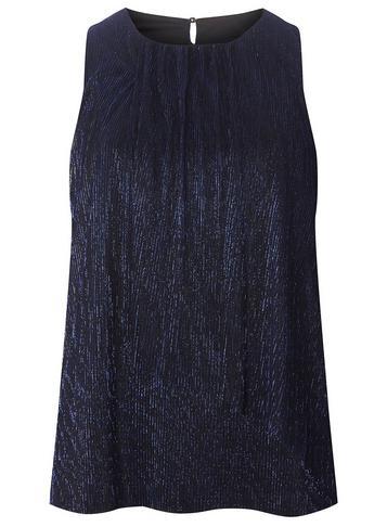 Dorothy Perkins *billie & Blossom Navy Trapeze Blouse