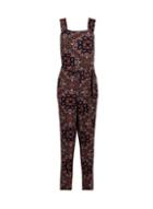 Dorothy Perkins Navy Paisley Print Strappy Jumpsuit