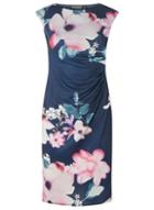 Dorothy Perkins *billie & Blossom Navy Floral Print Bodycon Dress
