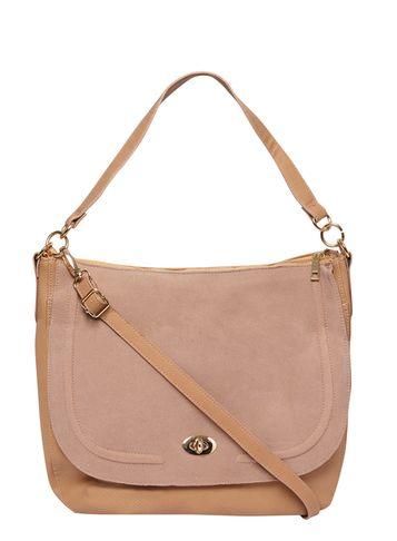 Dorothy Perkins Tan Flap Cross Body Bag