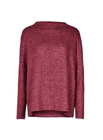 *only Wine High Neck Jumper