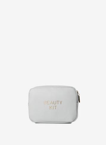Dorothy Perkins Grey Slogan Makeup Bag