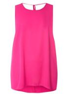 Dorothy Perkins Dp Curve Pink Tie Back Camisole Top