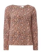 Dorothy Perkins *vila Blush Printed Long Sleeve Top