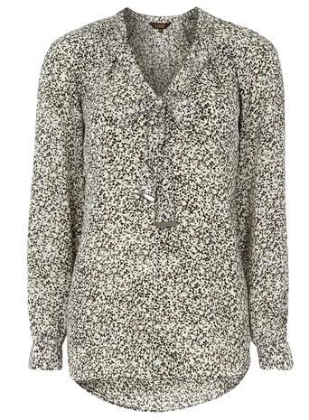 Dorothy Perkins Mono Pussybow Blouse