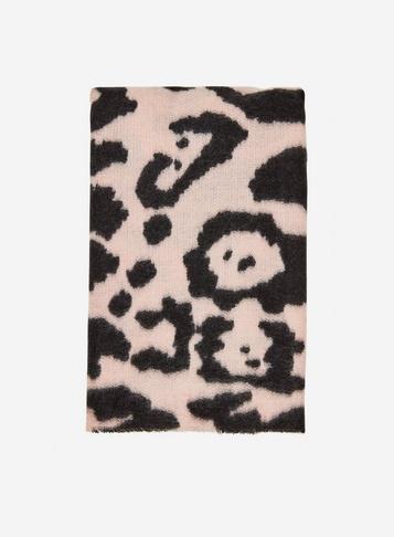 Dorothy Perkins Pink Leopard Print Scarf