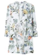 Dorothy Perkins Petite Multi Coloured Botanical Floral Print Coat