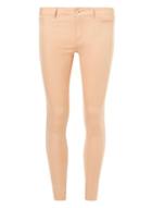 Dorothy Perkins *vila Peach Embroidered Jean