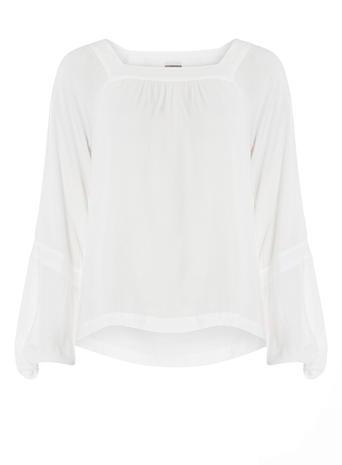Dorothy Perkins *vero Moda White Bell Sleeve Blouse