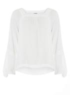 Dorothy Perkins *vero Moda White Bell Sleeve Blouse