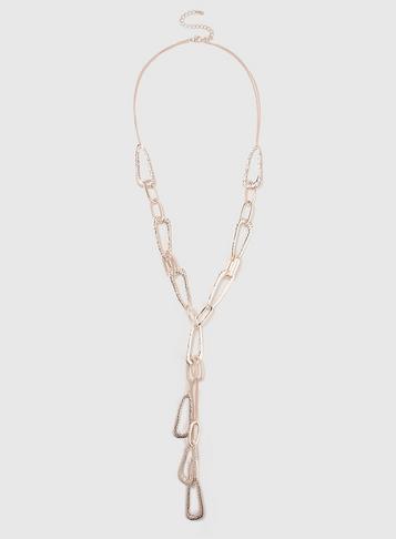 Dorothy Perkins Long Link Lariat Necklace