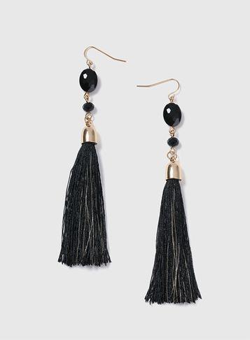 Dorothy Perkins Stone And Tassel Earrings