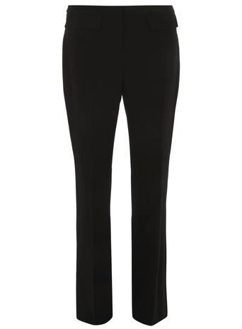 Dorothy Perkins Black Patch Pocket Flare Trousers