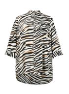 Dorothy Perkins *dp Curve Multi Coloured Zebra Print Long Sleeve Shirt