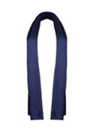 *showcase Navy Satin Wrap Cover Up