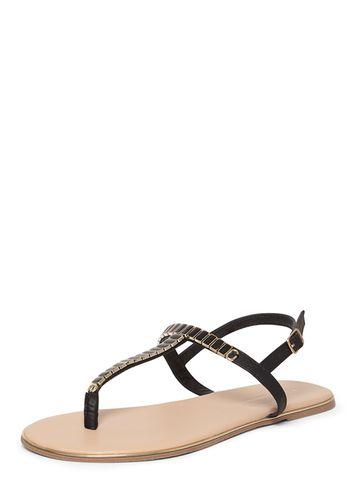 Dorothy Perkins Wide Fit Black Felicity Sandals