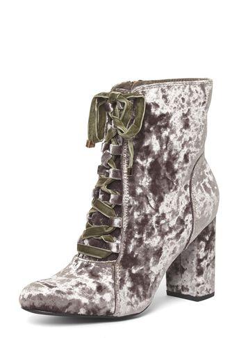 Dorothy Perkins Grey 'angelina' Heeled Boots