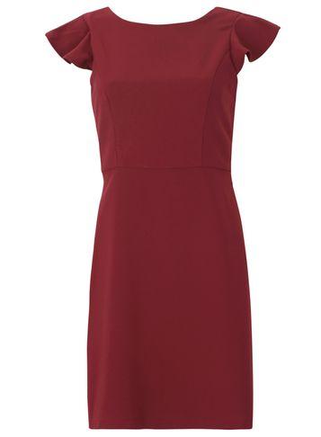 Dorothy Perkins *izabel London Burgundy Shift Dress