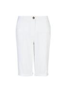 Dorothy Perkins *tall White Linen Shorts