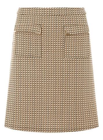 Dorothy Perkins *tall Camel Pocket Mini Skirt